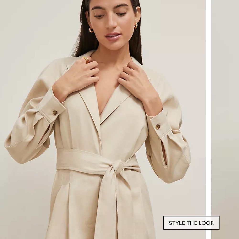 Ann Taylor tan Jumpsuit - Picture 3 of 4